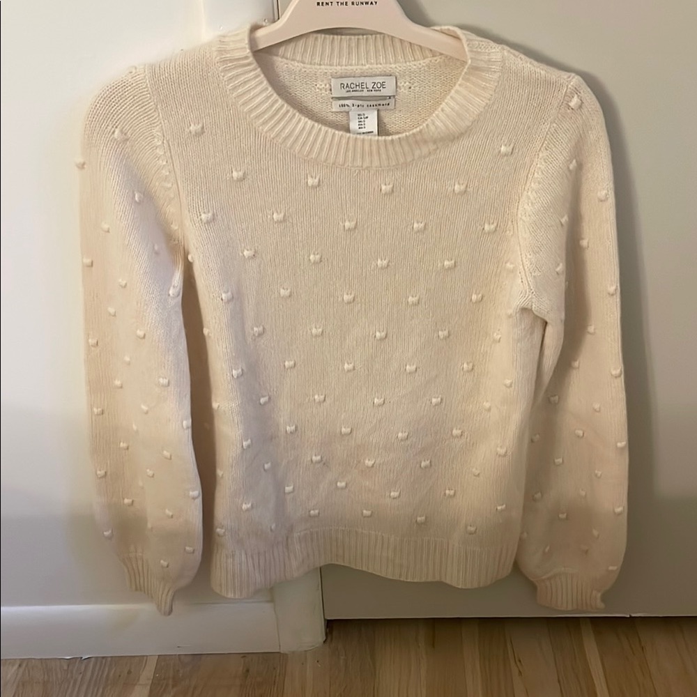 Cream cashmere sweater